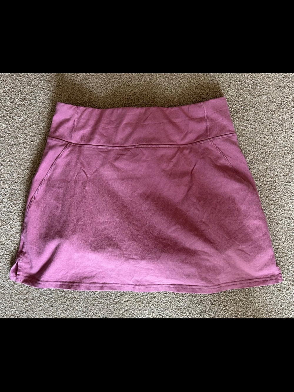 Pact Pink Mini A-Line Skort M
